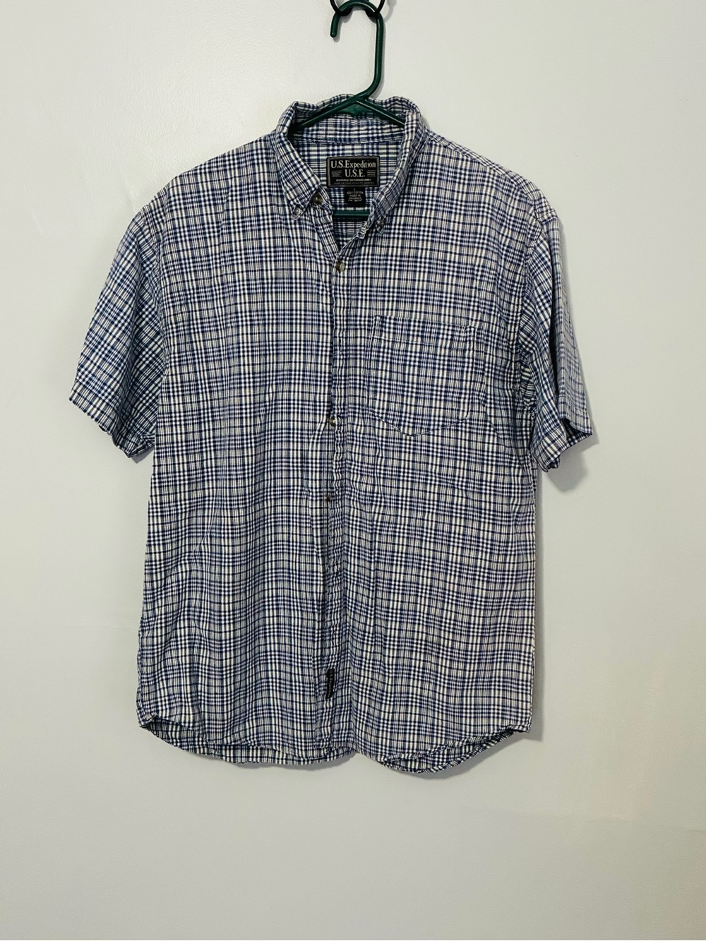 Vintage US expedition USE men’s large button down shirt